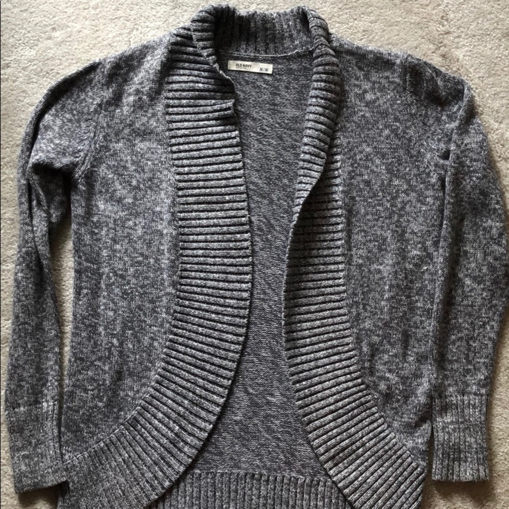 Grey cardigan